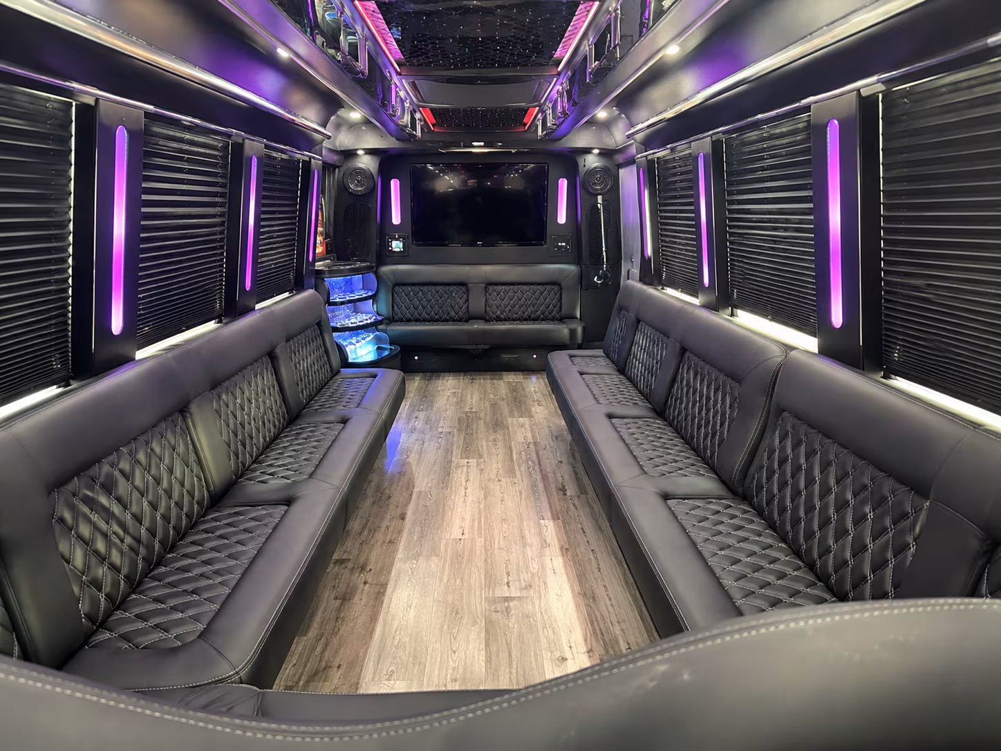 bridgeport night out on town party bus rental