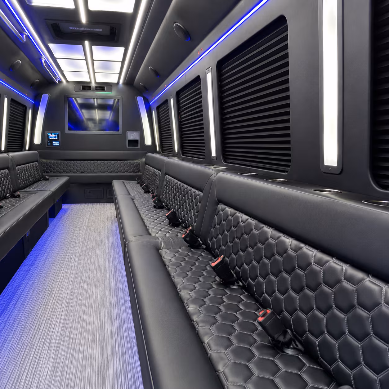 bridgeport sporting event party bus rental