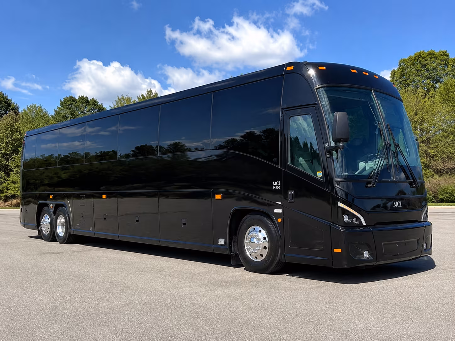bristol charter bus rental exterior