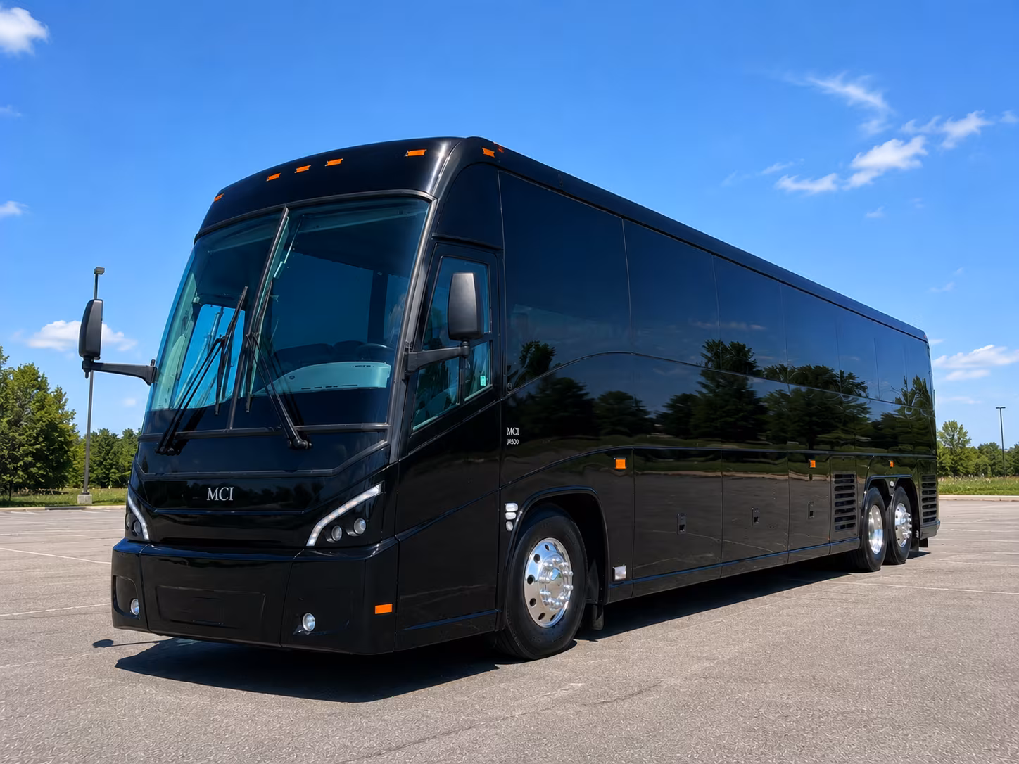 fairfield charter bus rental fleet