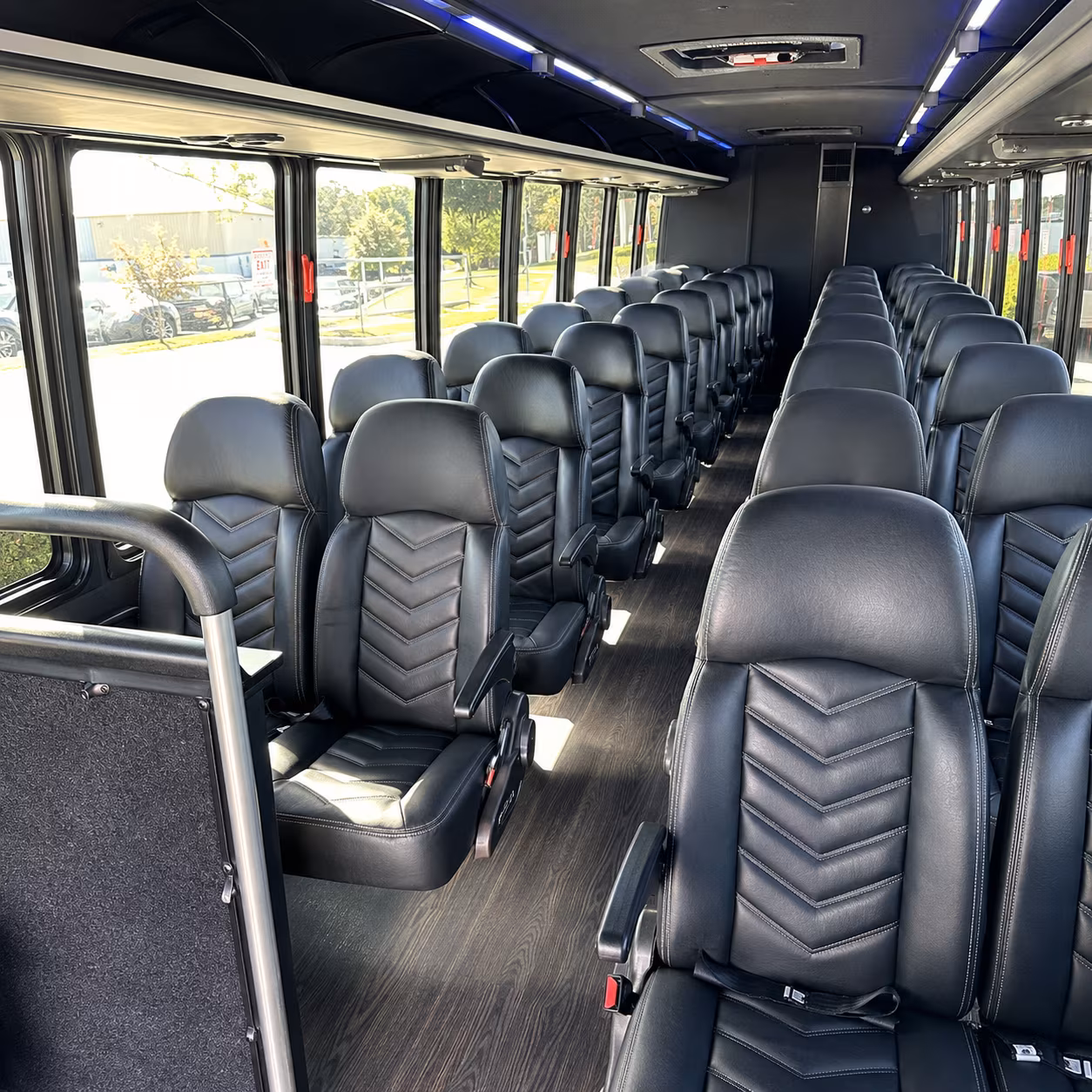 fairfield long distance charter bus rental