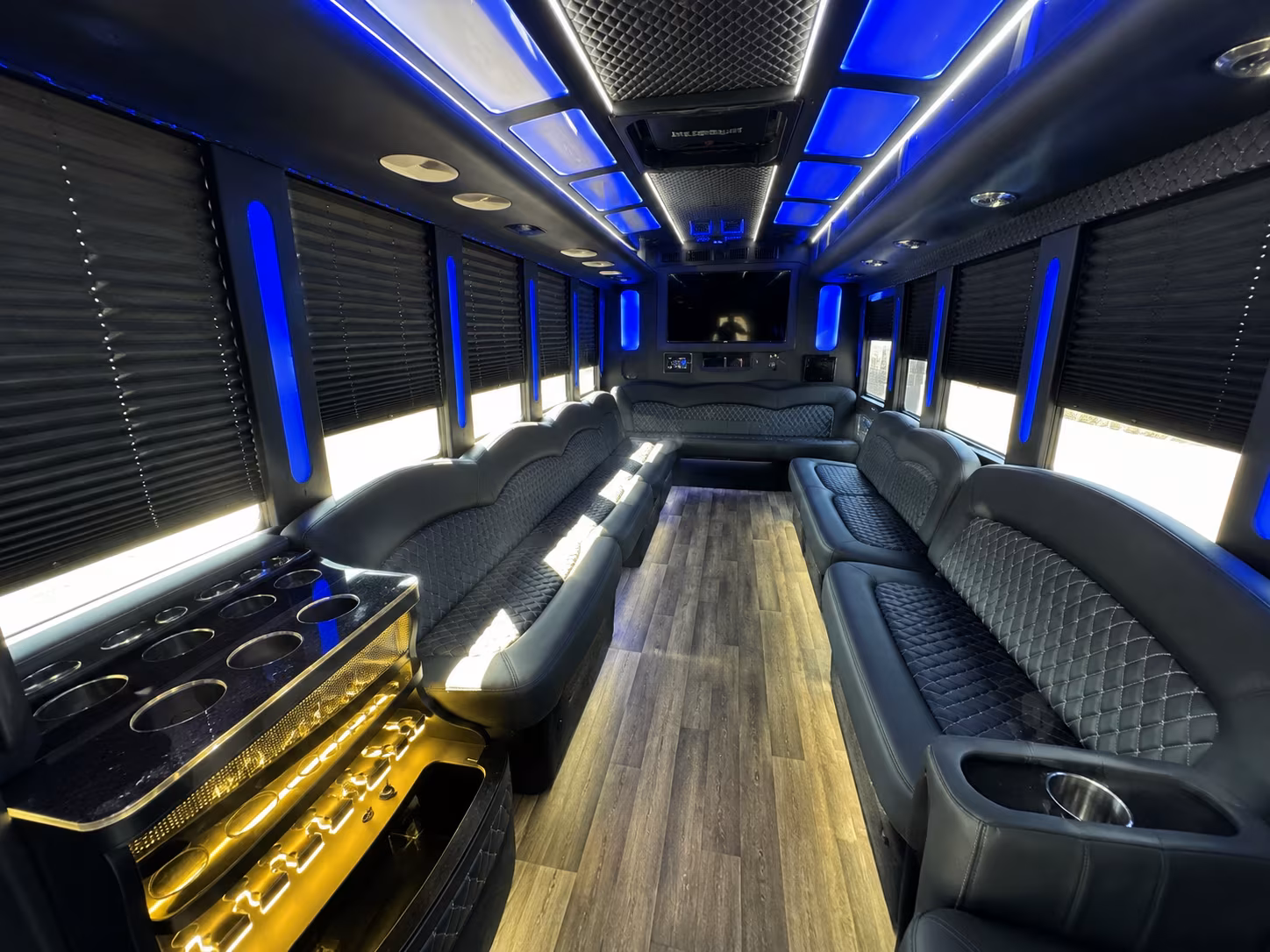 get a party bus for your bridgeport concert night and start the celebration early