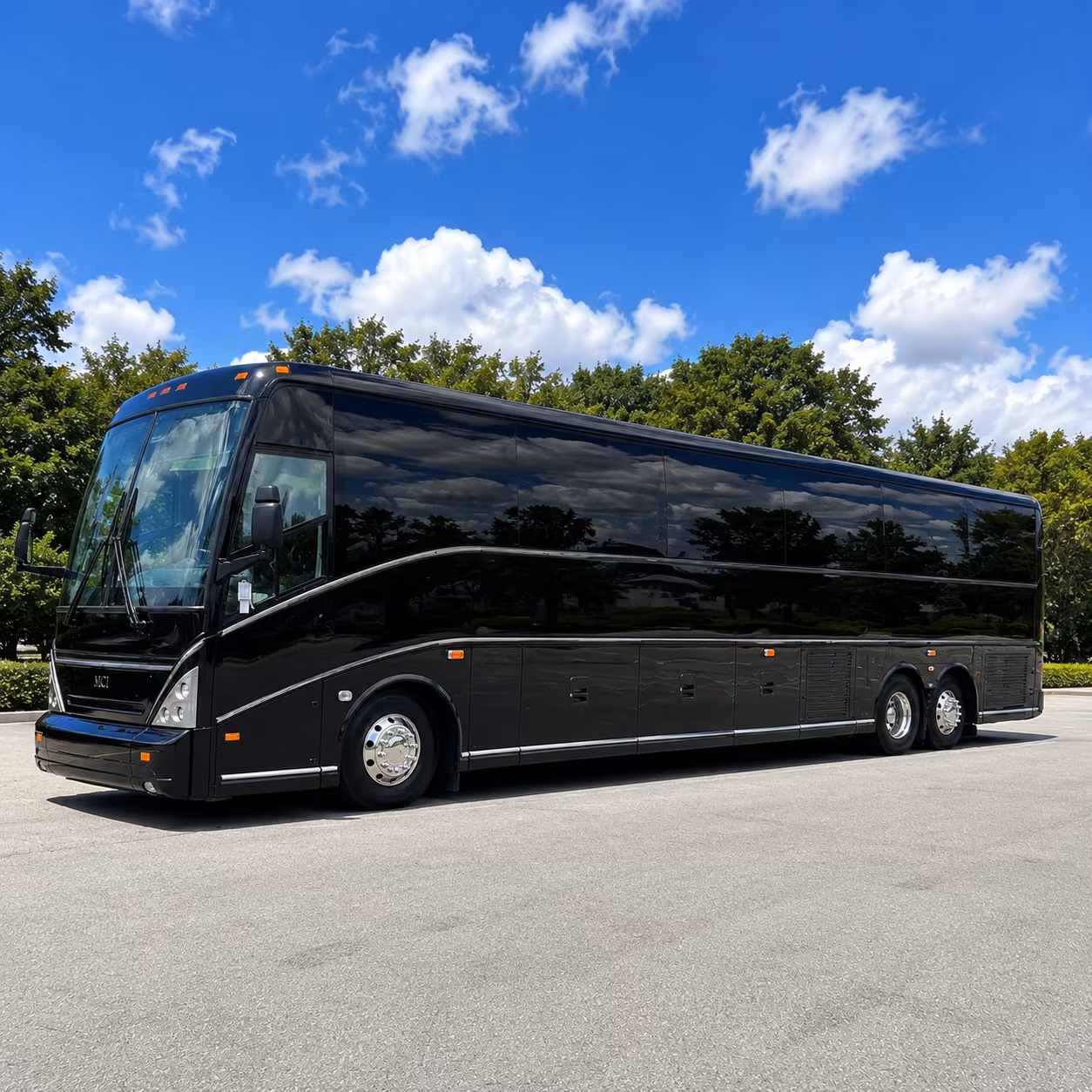 greenwich charter bus rentals for airport transfers
