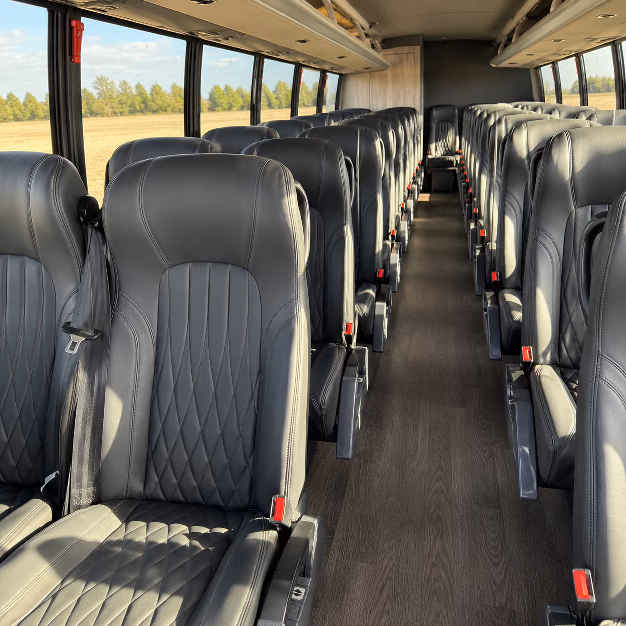 meriden show up to meriden concerts in a charter bus