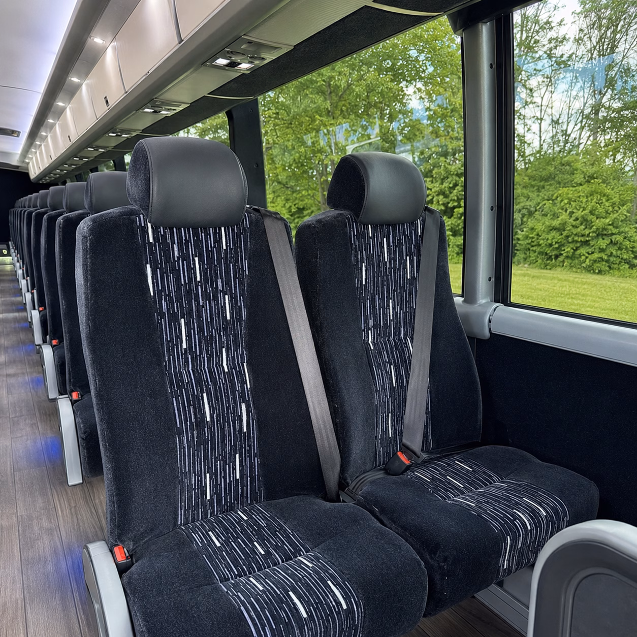 norwalk charter bus interior gallery