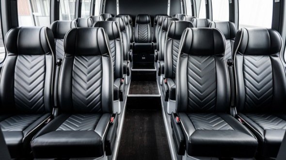 18 passenger minibus inside bristol