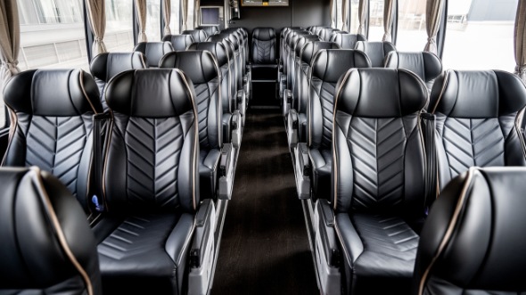 55 passenger charter bus rental danbury